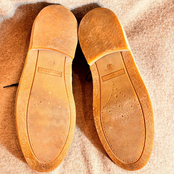 MARC O’POLO Sz 43 Men's Light Tan Suede Desert Lace Up Rubber Sole Boots - Picture 7 of 10